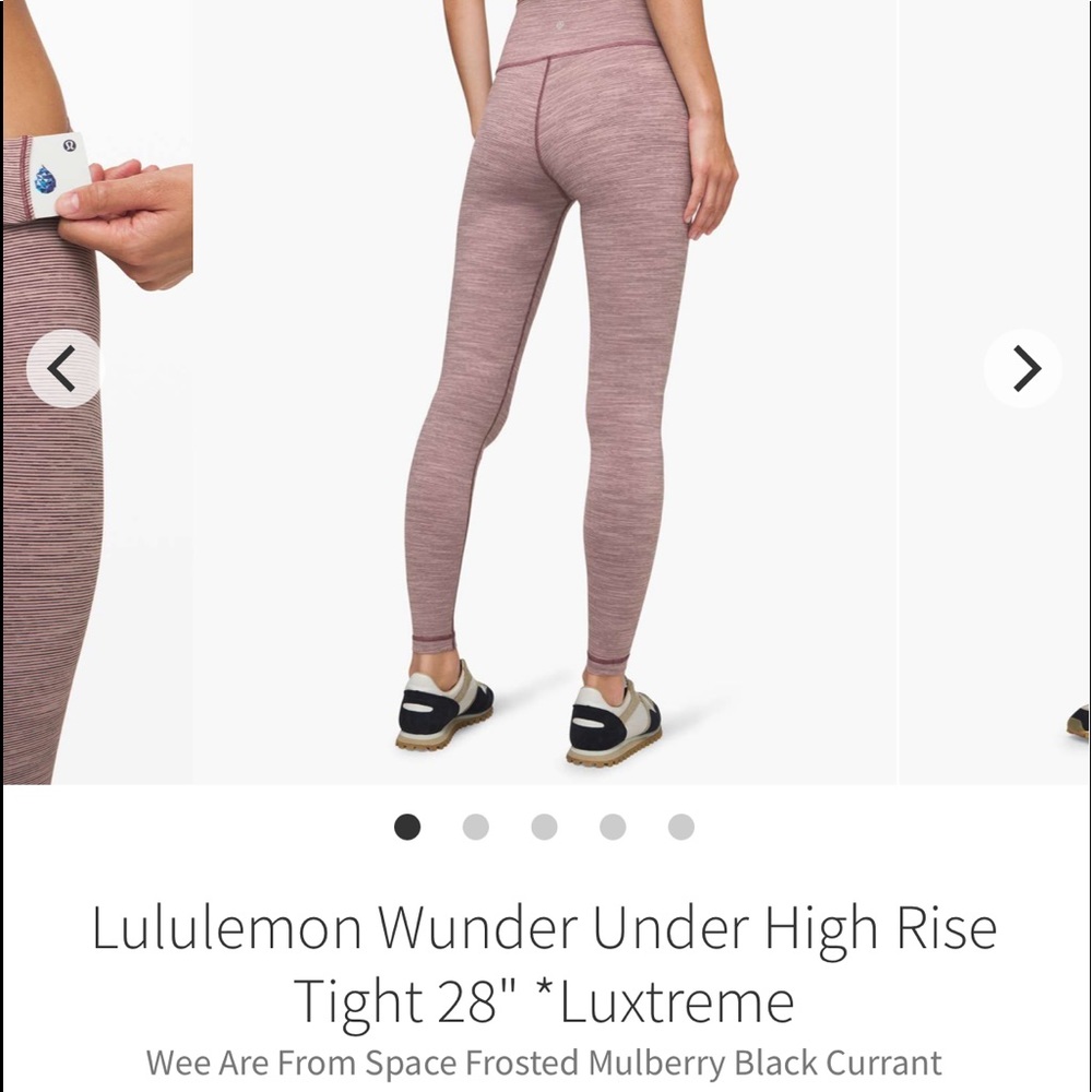 Lululemon Luxtreme Wunder Under 28”